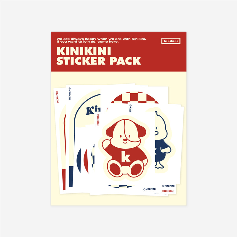 SIGNATURE KINI STICKER PACK-RED(스티커)
